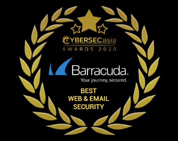 Award: Cybersec Asia 2020 - best Web & Email Security