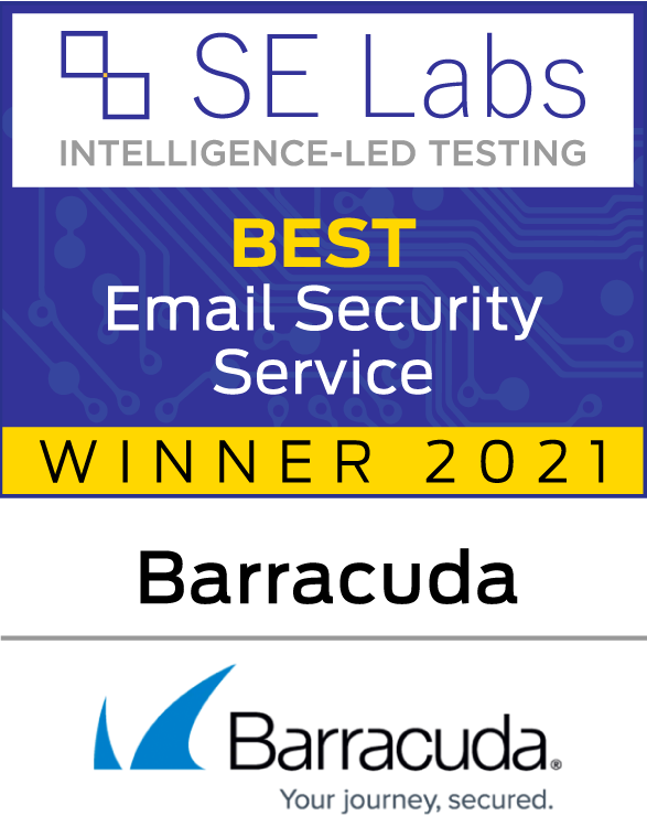 Award: SE Labs  2021 - best email security service